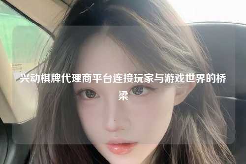 兴动棋牌代理商平台连接玩家与游戏世界的桥梁