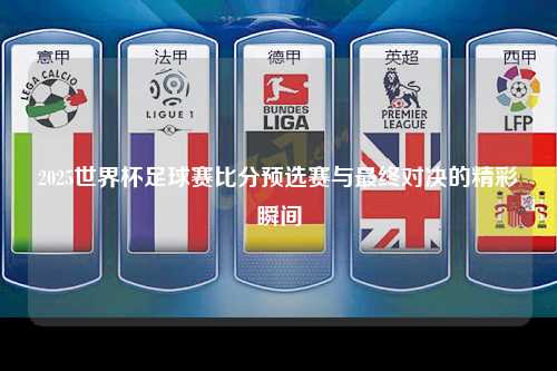 2025世界杯足球赛比分预选赛与最终对决的精彩瞬间